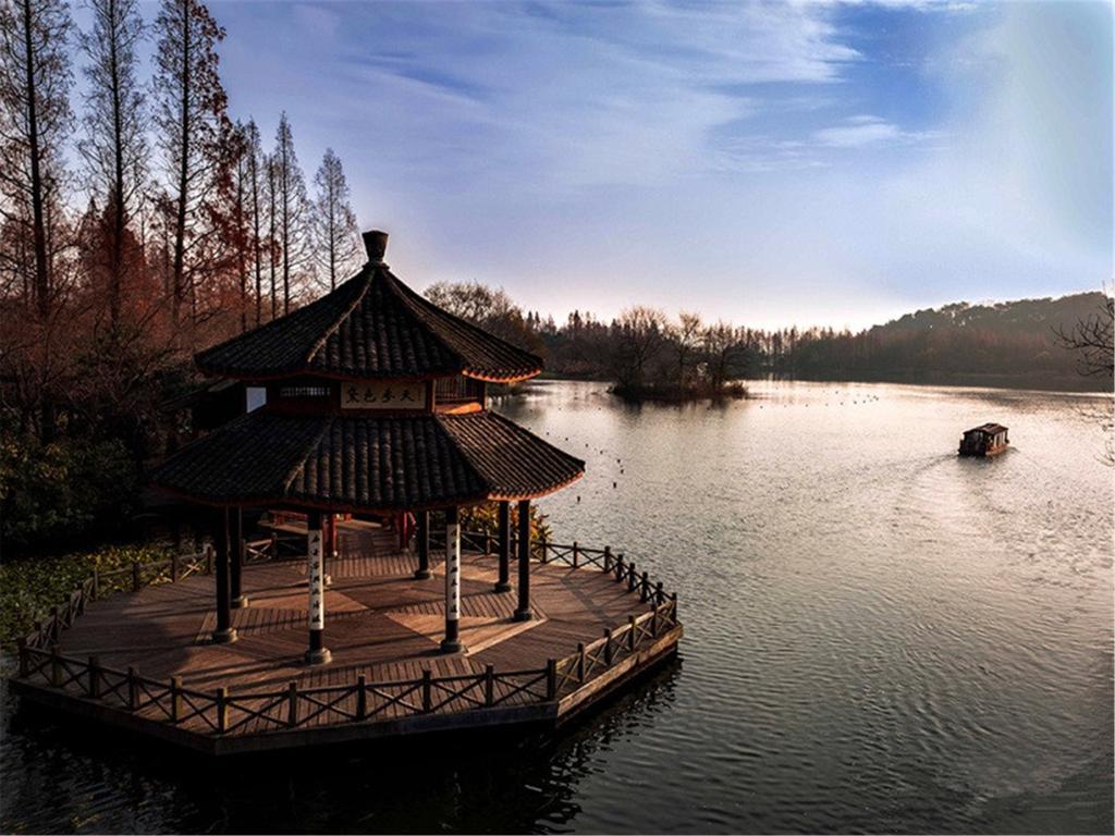 Yurong West Lake Cottage Resort Hotel הנגז'ו מראה חיצוני תמונה
